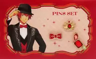 一十木音也 ピンズセット Ceremony Rosettes Ver. 「うたの☆プリンスさまっ♪」 SHINING STORE2024グッズ