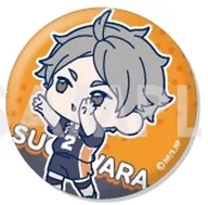 Takashi SUGAWARA "Haikyu! Watatto! Trading metal badge Karasuno"