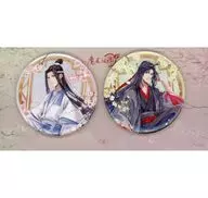 Gi Muyoshi & Ai 忘機 Cyu 衍春 Jo Series metal badge 2 Set "Mamichi Soshi"