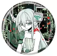 John Von Neumann "Lycarnation's petal hologram metal badge (57 mm) 01.10 anniversary ver. (drawing illustration)"