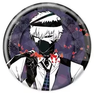 "Lyngcarnation Petal Hologram metal badge (57 mm) 01.10 anniversary ver. (drawing illustration)"