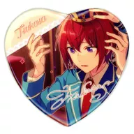 朱桜司(開花前) 「あんさんぶるスターズ!! ホワイトデー(白色情人節) ハート缶バッジ」 中国限定