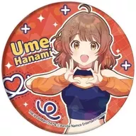 花海 佑芽 (background color) "Gakuen idol Master Goods Fair in Gamers Hologram metal badge 01 / Similer Look Costume Ver. (drawing illustration)"