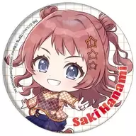 花海 咲季 "Gakuen idol Master Goods Fair in Gamers Hologram metal badge 02 / Similer Look Costume Ver. (Mini Character Illustration)"