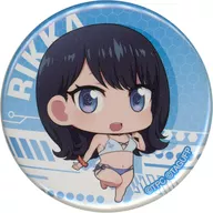 Takarata Rokka (swimsuit ver.) metal badge "Dokupura x KUJI Mate Grid Man Universe Online KUJI 2024 Part1" D-1 Prize