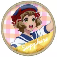 Kawashima 緑輝 (Up) Fluffy Badge "SEGA Lucky KUJI Online Sound! Euphonium 3" E-6 Award