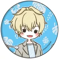 Aoi SATSUKI "Tsukiuta. Theater version of Rabbits Kingdom The Movie metal badge 03. Summer ver. (graph art illustration)"