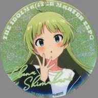 Shimabara Elena Official φ 75 mm Glitter metal badge "idol Master MILLION LIVE!" THE IDOLM@STER M @ STAR EXPO GOODS