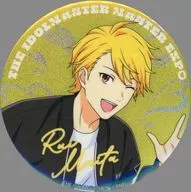 Maita Official φ 75 mm Glitter metal badge "idol Master SideM" THE IDOLM@STER M @ STER EXPO Goods