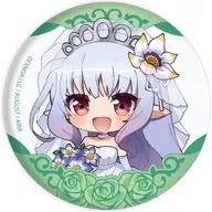 You "metal badge Iris Mistilia! ~ The Secret Site of a Girl's Dreams ~ 06. Wedding Dress Ver. Mini Character Illustration"