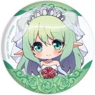 CECIL "metal badge Iris Mistilia! ~ The Secret Site of a Girl's Dreams ~ 06. Wedding Dress Ver. Mini Character Illustration"