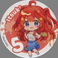 中野五月(ミニキャラ) 「五等分の花嫁* Painter Cafe トレーディング缶バッジ」