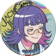 Nechi Kuromon "Jack Jeanne x Karaoke no Tetsujin Vol. 3 Trading Glitter metal badge"