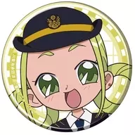 Momoko ASUKA "metal badge Magical DoReMi 18. Station attendant ver. Illustration"