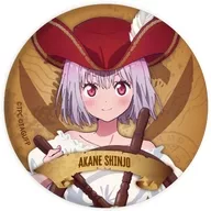 Akane Shinjo "metal badge Grid Man Universe 16. Pirate ver. Drawing illustration"