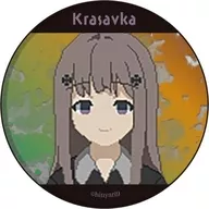 Krasafka "Snezinka of Salvation metal badge 01. Official illustration"