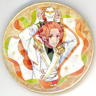 Fudou 明謙 PROJECT ~ Ardent * Love Call ~ X Sanrio Character Connectors POP CORNER Hologram metal badge 01 / Life-like Illustration "