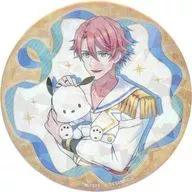 Masunaga 和南 x Pocchaco "B-PROJECT ~ Ardent * Love Call ~ × Sanrio Character Connectors POPUP CORNER Hologram metal badge 02 / Life-size illustration"