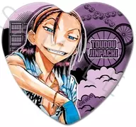 E. Todo Jinpachi Heart-shaped metal badge' YOWAMUSHI PEDAL'