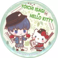 Kiyoshi Seichi & Hello Kitty (mini personagem) "Blue Rock x Sanrio Chara-Kats Trading Can Badge Camp Theme"