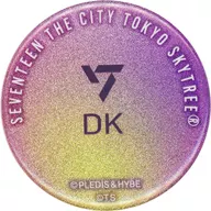 ドギョム Trading metal badge "SEVENTEEN THE CITY TOKYO SKYTREE"