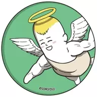 Angel "Sorodani no Animecchi metal badge 01. Drawing illustration"