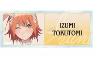 Izumi Tokudomi A "Pon-no-Michi Oroshi Trading Acrylic Nameplate White Dress Ver."