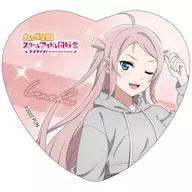 Tama Kanearashi "Love Live! Nijigasaki Gakuen School Idol japonés Club Autumn Fair in Gamers Heart metal badge 01 / Sporty ver. (Illustrated)"