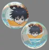 Megumi Fushiguro "Jujutsu Kaisen Punitto Kukure Puri Asoto Hologram metal badge Set"