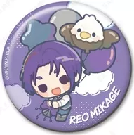 Reo Mikage "Blue Rock Trading metal badge Mini Character Napoleon Jacket x Hawk 2nd"