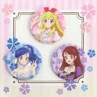 Soleil metal badge 3-Piece Set "Aikatsu!! 10th Story ~ STARWAY for the Future ~"