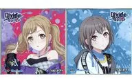 Arisa Ichigaya & Takamatsuto Square Plastic Badge Set (2 types) "Blu-ray bAng Dream! Poppin' Party×MyGO! Joint Live" Divide/Unite "Limited Production Version" Animate Purchase benefits