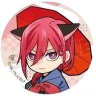 Sengiri Hyoma' Blue Rock Trading metal badge (Wafuku Chemimi / Mini Character)'