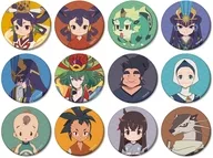 全12種セット 「天穂のサクナヒメ トレーディングマット缶バッジ」