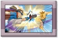 Killer Fields "INAZUMA ELEVEN Trading Hissatsu Gijutsu Scene photograph Square metal badge"