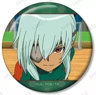 Jiro SAKUMA "INAZUMA ELEVEN Trading Scene photograph metal badge Football Frontier Edition Ver."