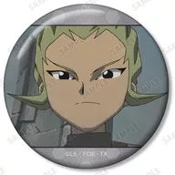 Reze "INAZUMA ELEVEN Trading Scene photograph metal badge Menace no Invader ver."