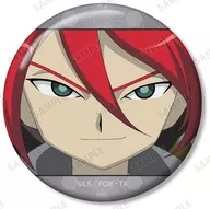 Grand "INAZUMA ELEVEN Trading Scene photograph metal badge Threat Invaders ver."