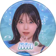 "モバガチャ Hello! Project 2024! Project Hello! Project Summer soap bubble ver." Normal prize Kawana metal badge