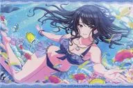 Kazano 灯織 Kou Square metal badge "KUJI Hikido idol Master Shiny Colors Newtype Online KUJI Illumination Stars" D-8 Prize