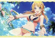 "Hachimiya Meguru Hikido idol Master Shiny Colors Newtype Online KUJI Illumination Stars" D-9 Prize, Square metal badge "KUJI HikiDo Master Shiny Colors Newtype On-line Sakura illumination stars"