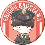 Shigeo Kageyama "Mob Psycho 100 III metal badge 15. Station staff style ver. Graph Art Illustration"