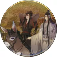 [A la carte] Gi Muyoshi & Ai 忘機 帰隠 Ver. Serie de última temporada metal badge "Mamichi Soshi"