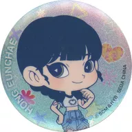 Hong Eun-chae / Colorful metal badge "SEGA Lucky KUJI LE SSERAFIM" E Prize