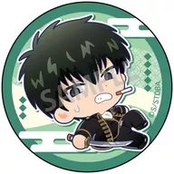 Hijikata Toushirou "GINTAMA POP UP SHOP Kanbe Marui Trading metal badge Okochi"