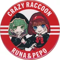 RUNA&PEPO(Crazy Raccoon)徽章