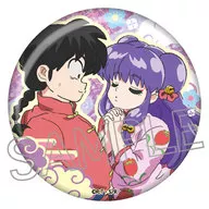 Ranma & Shampoo "Ranma 1/2 Kirakira metal badge"