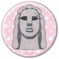 Moyai "シブヤラブハチ Hologram metal badge (57 mm) 01. (official illustration)"