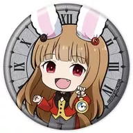 Holo (White Rabbit ver) "Spice and Wolf metal badge 07. Mini Character Illustration"