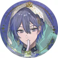 Koyanagi Row hot stamping metal badge "Virtual YouTuber Nijisanji Halloween 2024"